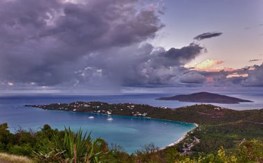 Magens Bay on St Thomas USVI clipart