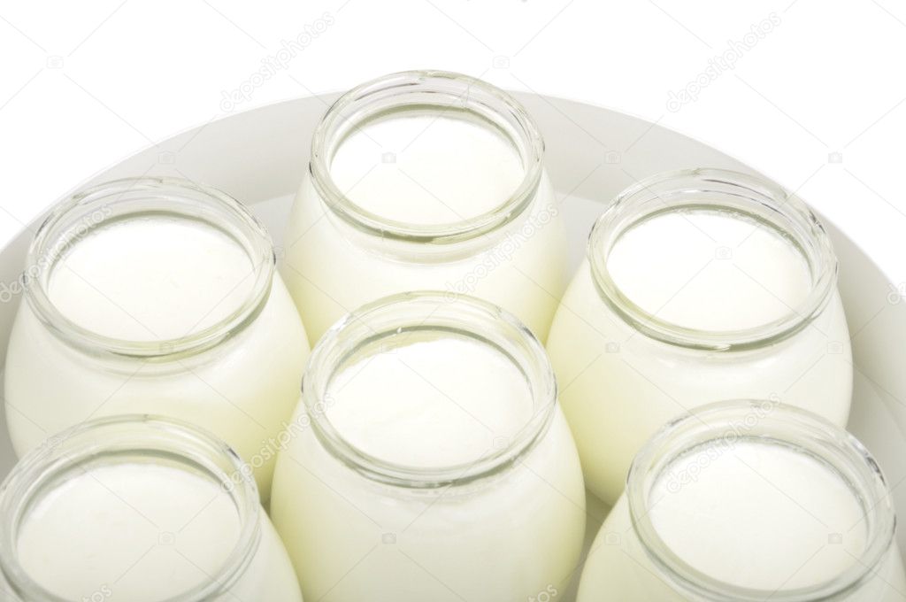 Yogurt-maker , isolated on a white background