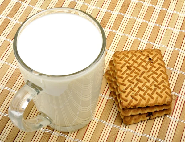 stock image Milk and cookies