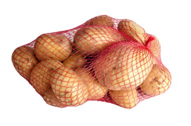 Potatoes in a grid clipart