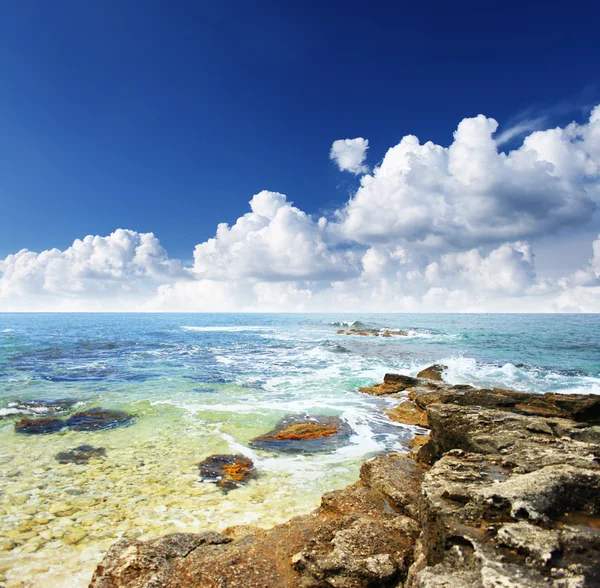 Krásné Letní Krajina Moře — Stock fotografie