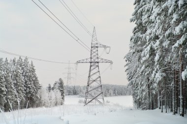 Yüksek voltajlı elektrik hatları