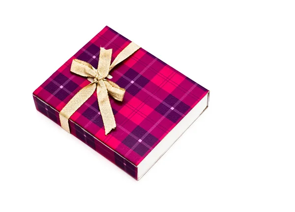 stock image Gift box isolated on white background