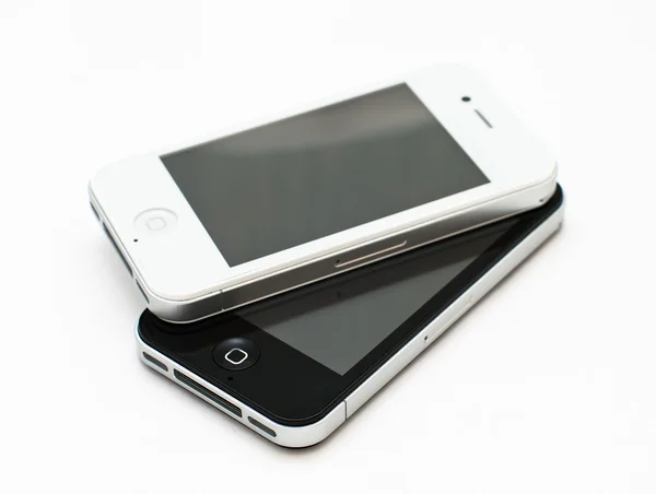 Due smartphone cellulari contemporanei — Foto Stock