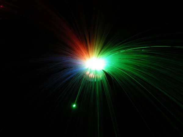 Fiber ışıklar — Stok fotoğraf