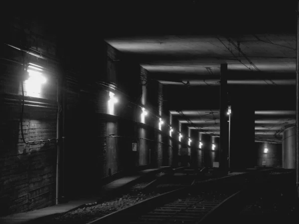 Ročník Železniční Tunel — Stock fotografie