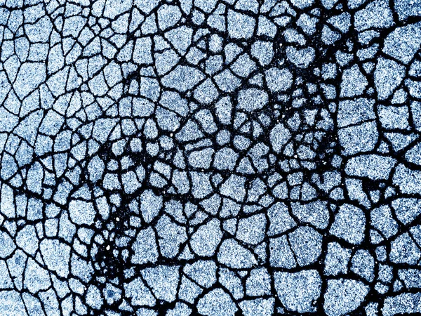 stock image Cracked asphalt texture