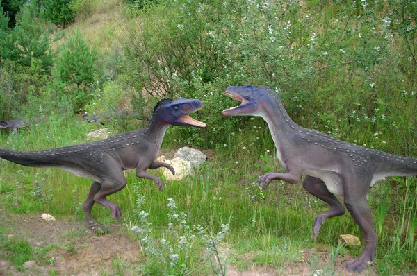 Modelos Dinosaurios Jurassic Park —  Fotos de Stock