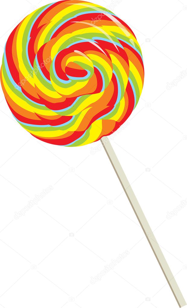 Lollipop. Vector illustration