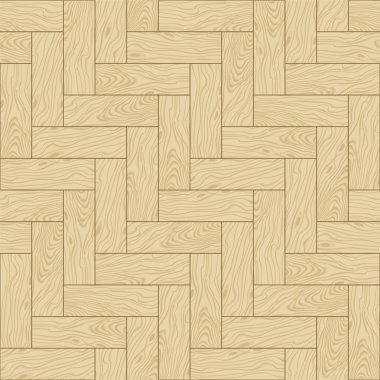 Natural wooden parquet texture. Seamless pattern. Vector illustration clipart