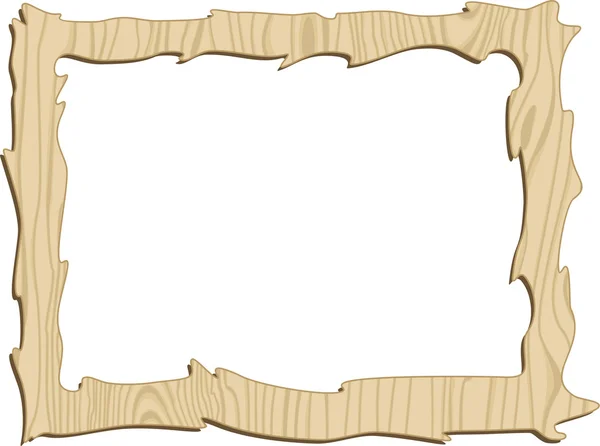 Деревянная рама — стоковый вектор