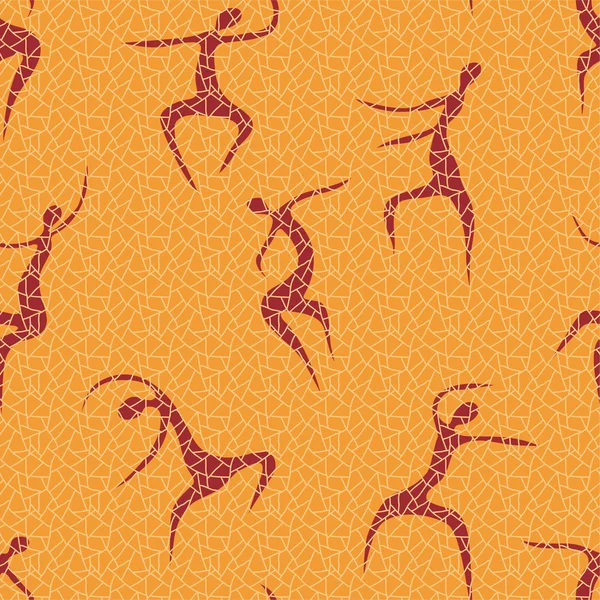 Бесшовный Рисунок Векторная Иллюстрация Эффект Гранжа Можно Легко Очистить — стоковый вектор