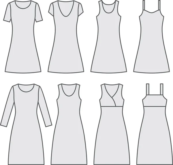 Женская одежда — стоковый вектор