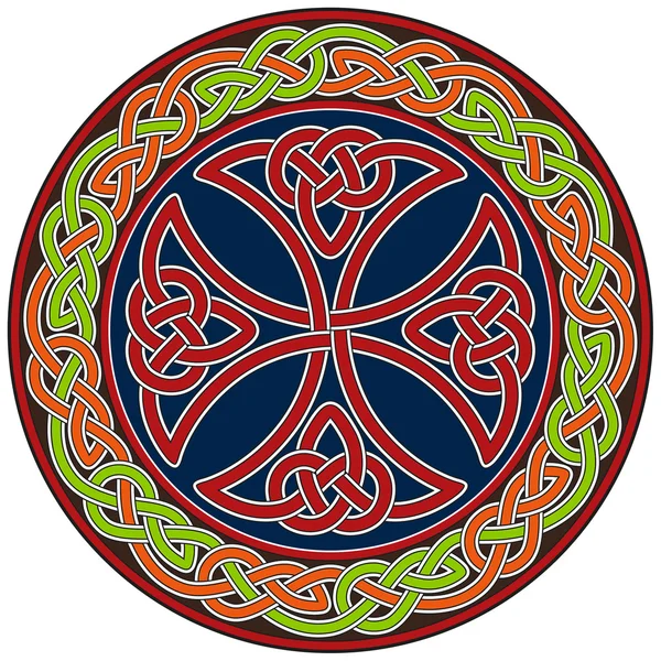 Кельтський хрест елемент дизайну — стоковий вектор