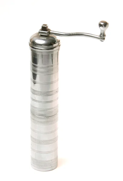 Old metal coffee-grinder — Stock Photo, Image