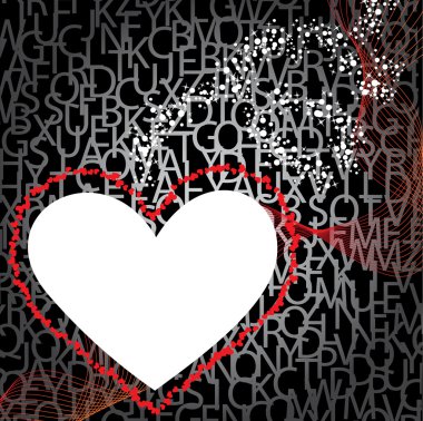 Heart frame clipart