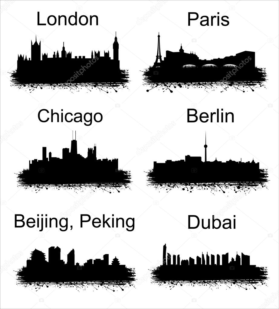 Popular world cities