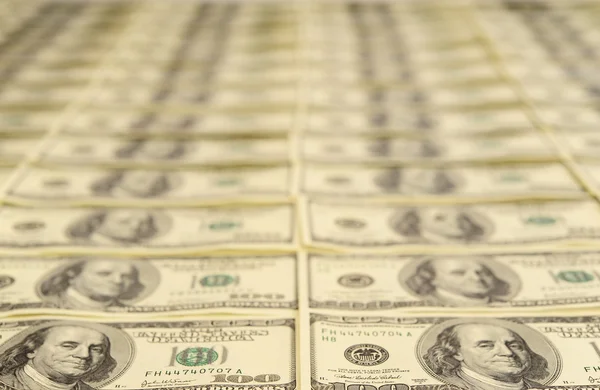 Dollarbiljetten. — Stockfoto