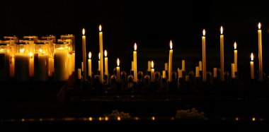 Burning Candles clipart