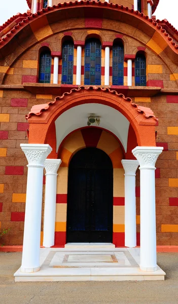 Pequeña Iglesia Ortodoxa Griega Isla Rodas — Foto de Stock