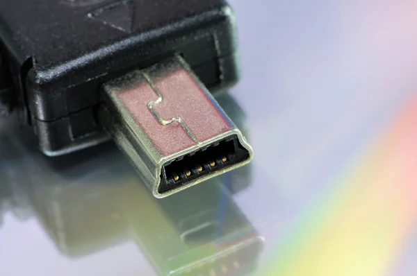 Connettore mini-USB — Foto Stock