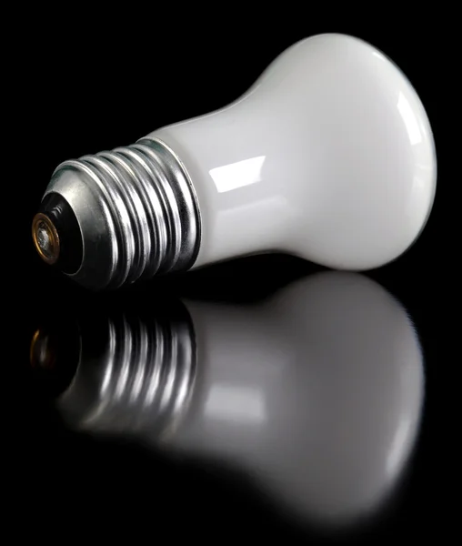 stock image Lightbulb in the dark