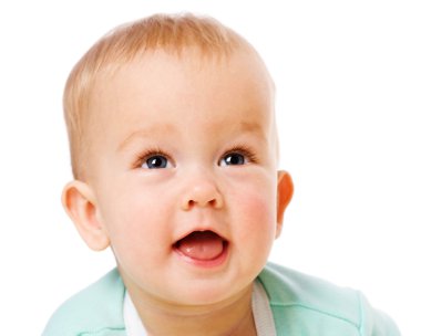 Baby portrait clipart