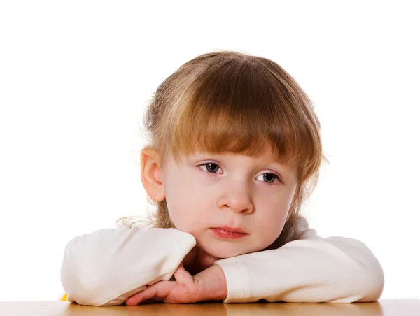 Pensive child — Stock Photo, Image