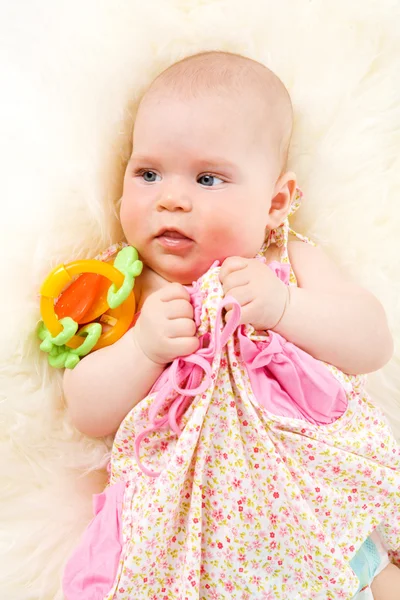 Chica de seis meses — Foto de Stock