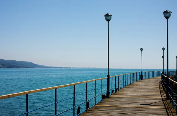 stock image Wooden pier