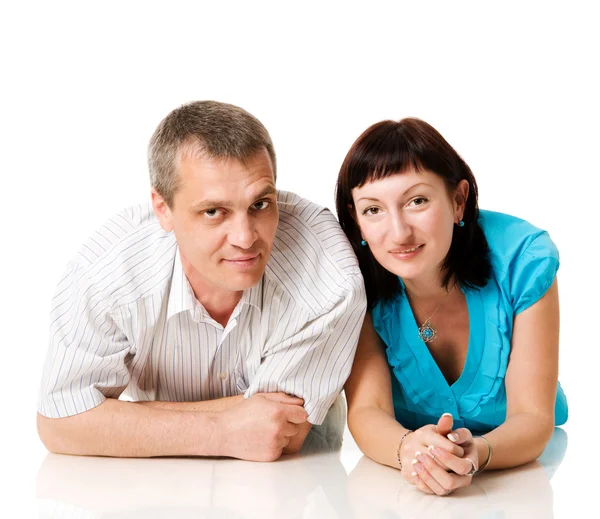 Middle age couple — Stock Photo, Image
