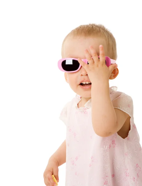 Chica en gafas de sol — Foto de Stock