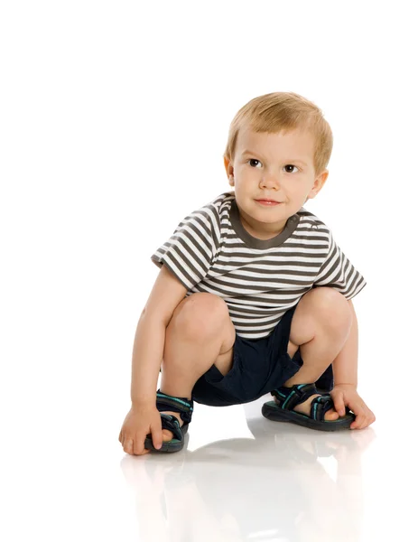 Δύο ετών αγόρι — Φωτογραφία Αρχείου