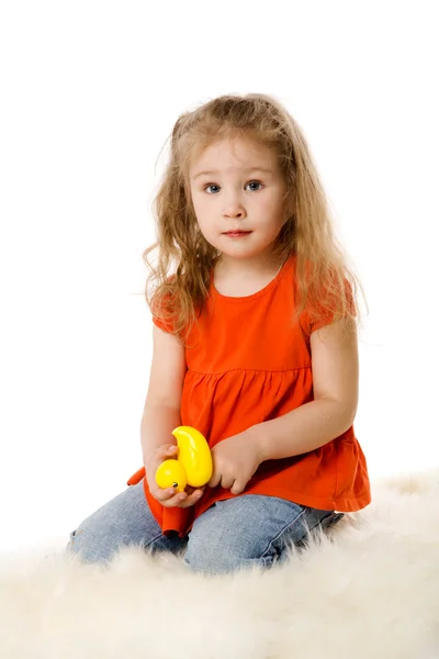 Chica de cuatro años —  Fotos de Stock