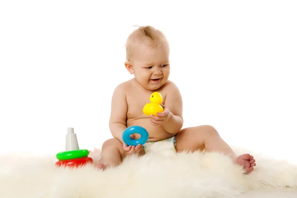 赤ん坊の遊び — ストック写真