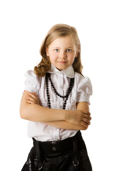 Fată de școală — Fotografie, imagine de stoc