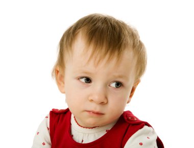 Upset child clipart