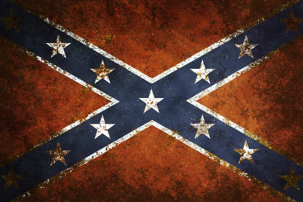 Vintage zuidelijke vlag — Stockfoto