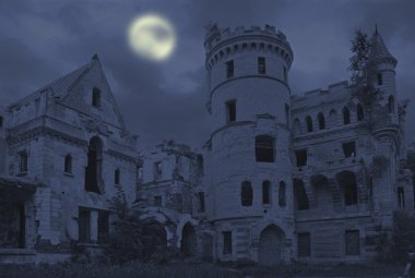 eski Gotik manor
