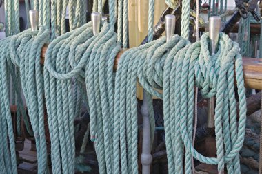 Ship ropes clipart