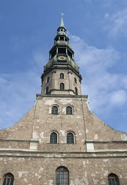 Kościół Saint Peter's w Rydze — Zdjęcie stockowe
