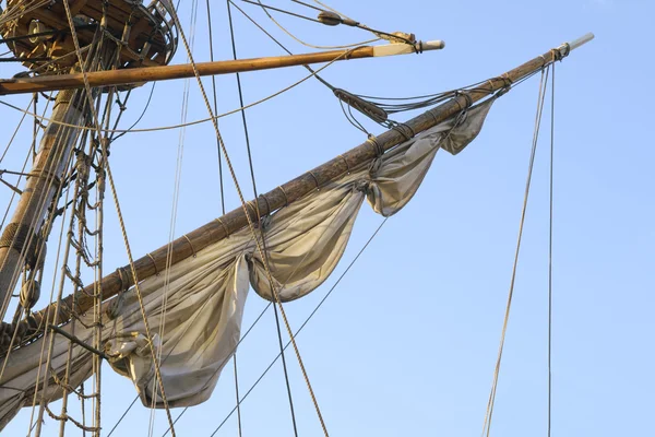 Masten av en tall ship — Stockfoto