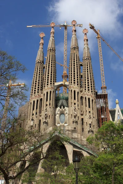 Byggandet av katedralen — Stockfoto