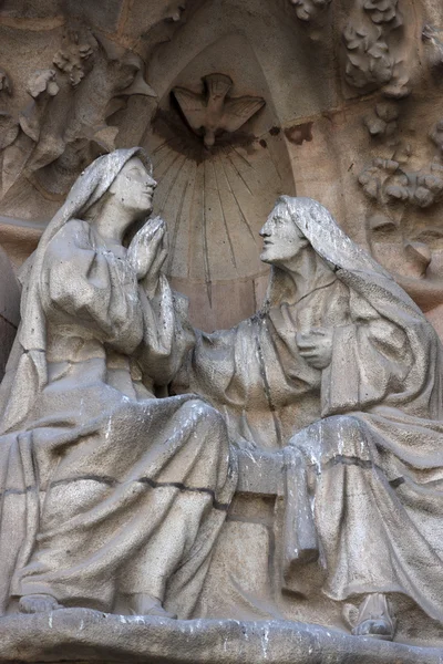 カトリック大聖堂の彫刻 — ストック写真