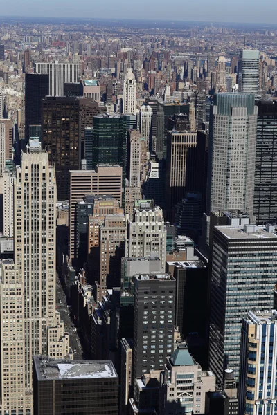 Newyorské mrakodrapy v midtown — Stock fotografie