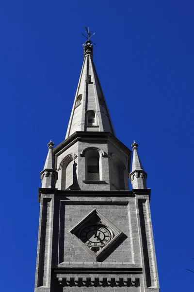 钟塔在曼哈顿的顶部 — 图库照片