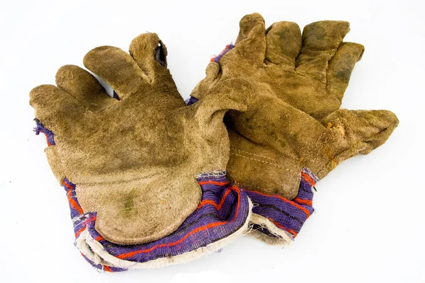 Old work gloves — Stock Photo, Image