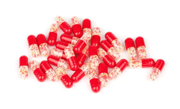 Beyaz izole tabletleri — Stok fotoğraf