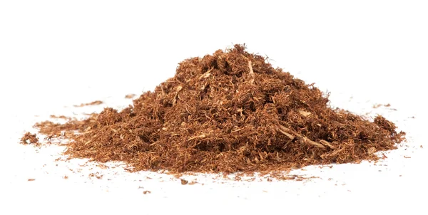 Обрезанные сушеные листья табака — стоковое фото