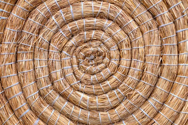 Background weaving of straw — Stock Photo, Image